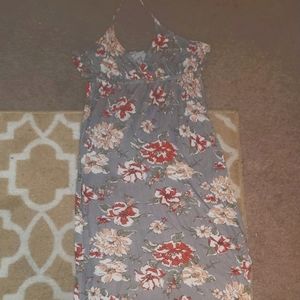 Floral maxi dress